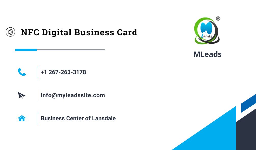 MLeads NFC Card