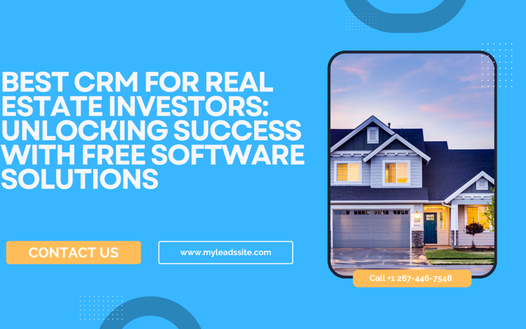 Best CRM for Real Estate Investors